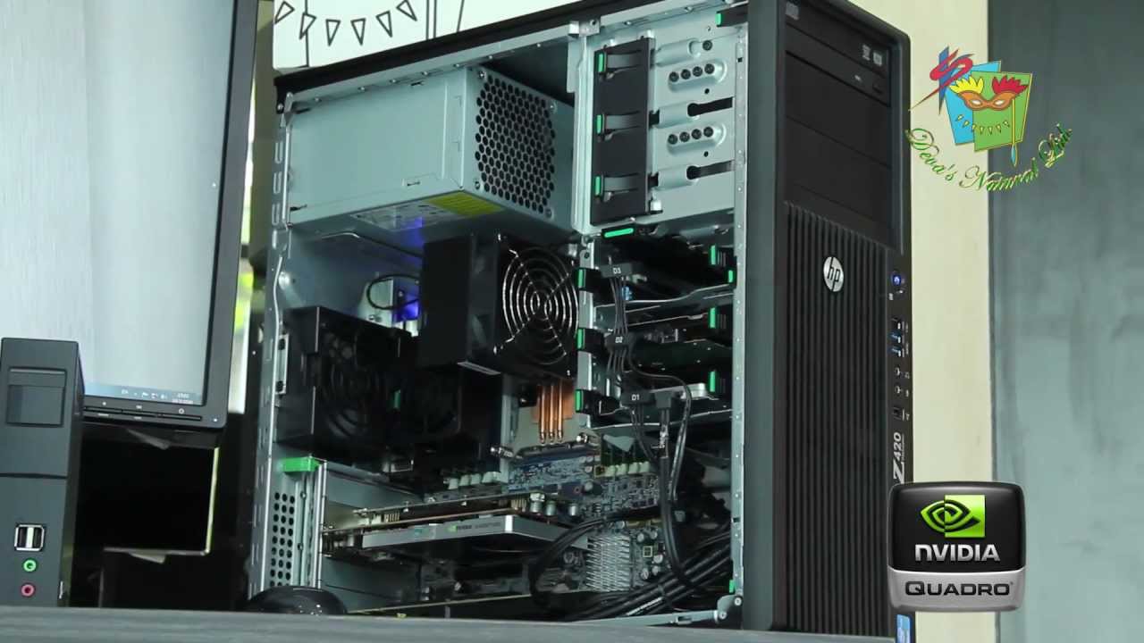 Hp z420 не включается